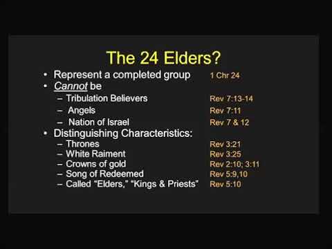 Who are the 24 Elders  - Chuck Missler