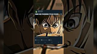 Download lagu Eren use Founding titan power ☠️ mp3