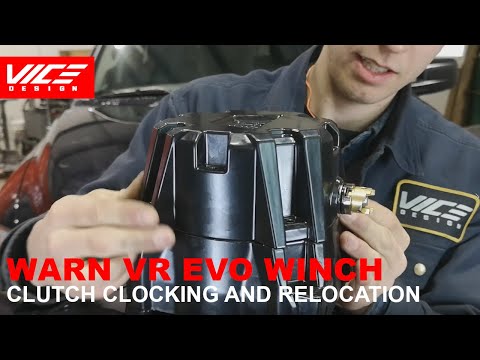 Warn VR EVO | Clocking and Clutch Relocation Kit Installation | VICE Design
