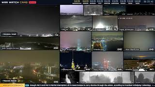 War Watch Cams | LIVE: Skyline Webcams | Keeping an Eye on the World 24/7 🔴