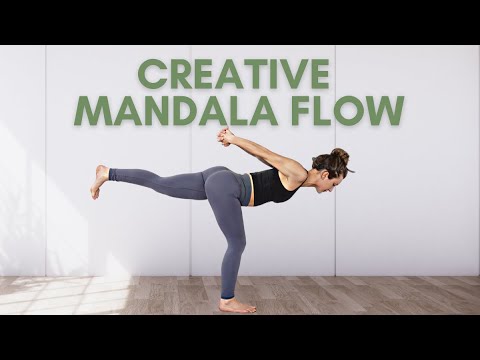 30 Min Creative Mandala Flow - Level 2 Vinyasa Yoga