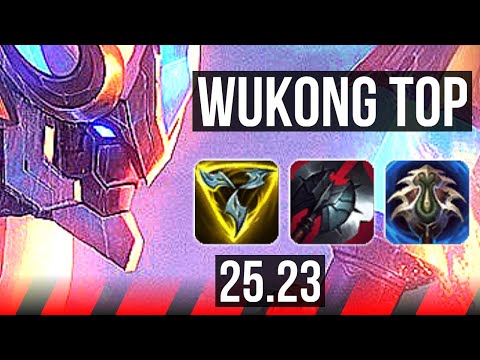 WUKONG vs GAREN (TOP) | EUW Diamond | 25.23