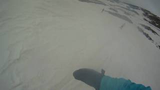 GoPro first Ride @ Shitty Parnassous snow conditions