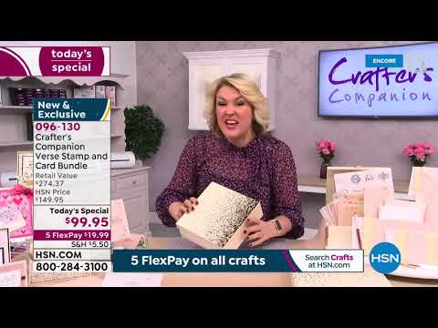 HSN | Crafter's Companion 04.13.2021 - 06 AM