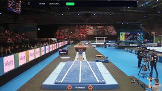 Yazz Ramsahai. 2025 European Championships. Qual/TF. VT2