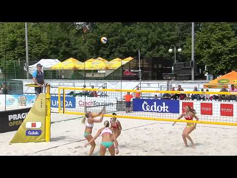 Finland's Lehtonen/Lahti vs Canada's Humana-Paredes/Pischke