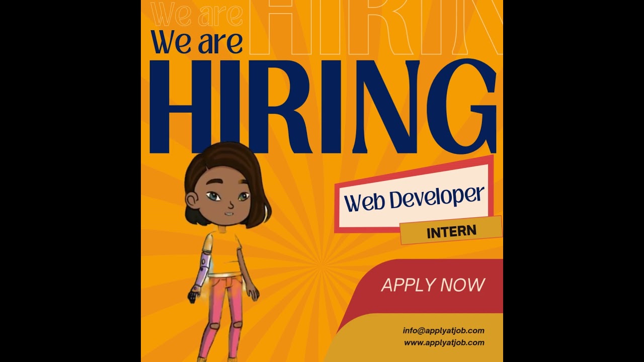 Job: Web Developer Intern | Sweden|.... apply link in Description.