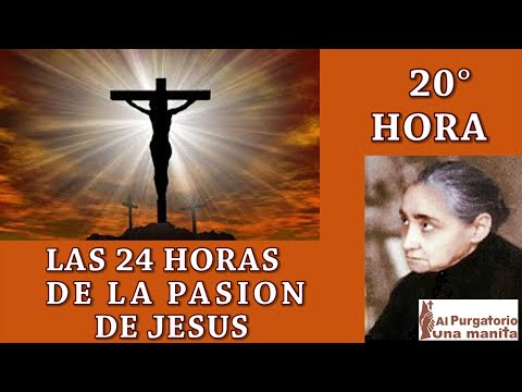 VIGESIMA (20) HORA DE LAS 24 HORAS DE LA PASION DE JESUS, SALEN MUCHAS ALMAS DEL PURGATORIO