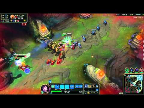 Ahri Ult vs. Azir Ult