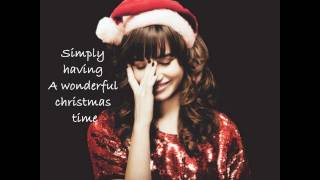 Demi Lovato - Wonderful Christmas Time // Lyrics