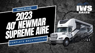 2023 Newmar Supreme Aire 4051 Walkthrough | 40’ Tandem Axle Super C RV with 505 HP! | IWS Sales
