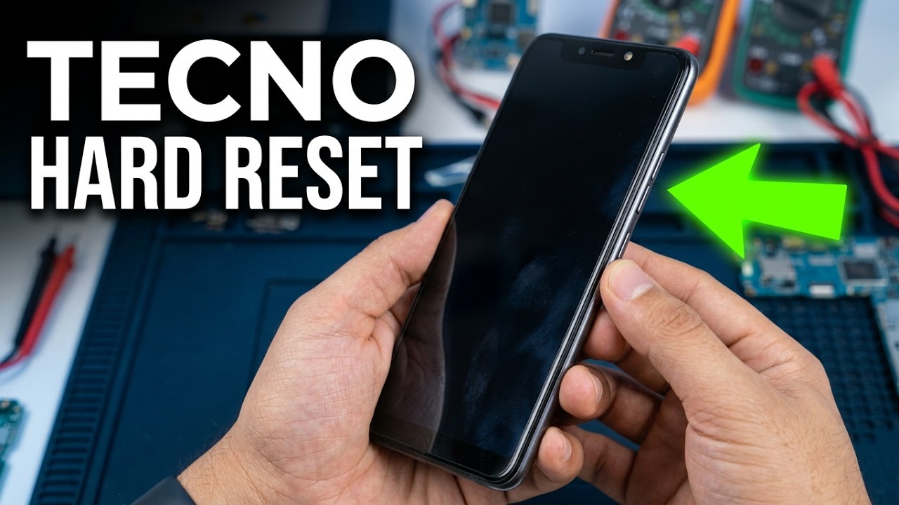 Hard Reset For Tecno Spark 2 (Tecno KA7) Step-by-Step Guide | Fix Hang & Lock Issues