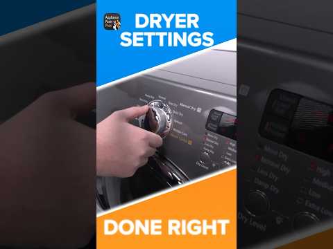 Dryer Settings Explained: Choose the Perfect One for Your Clothes
