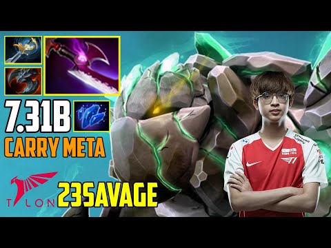 23savage - TINY | 7.31b CARRY META WITH SILVER EDGE - DOTA 2
