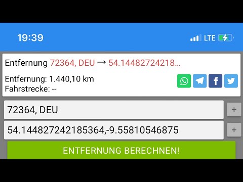 Reichweitentest President Randy 3 nach Nordirland 1440km