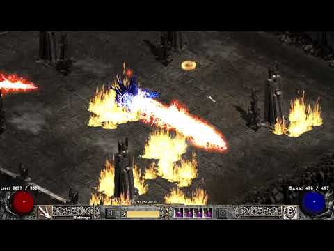 Werewolf Druid Diablo Clone Kill. Project Diablo 2 Beta testing.