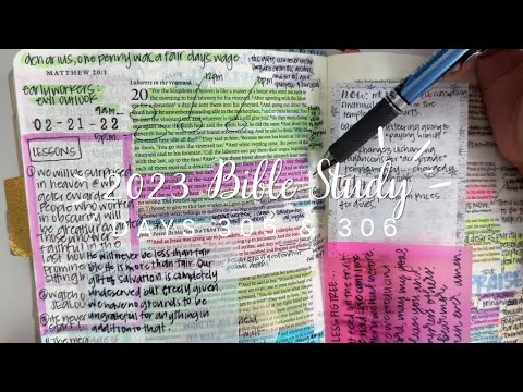 Study the Bible in One Year: Days 305 & 306 Matthew 20-21 & Luke 19 | Bible study for beginners