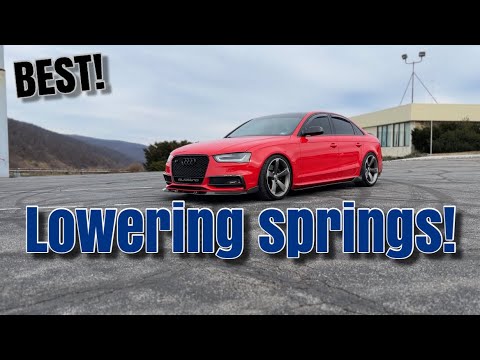 H&R Sport Springs For Audi S4 B8.5