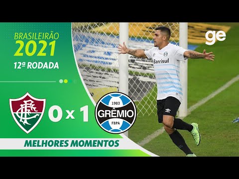 Gols e lances de Fluminense x Grêmio