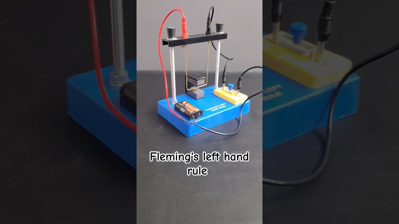 Fleming's left hand rule (class 10)#experiment #class10 #scienceactivity#shorts #viralvideo