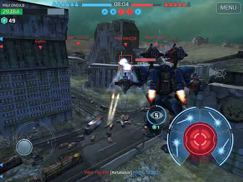 War Robots Test Server 2019 09 22 T15 42 37 New Titan robot Arthur, new Shield Breaker Module