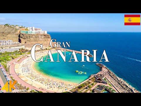 Gran Canaria 4K Ultra HD • Stunning Footage Gran Canaria, Scenic Relaxation Film with Calming Music.