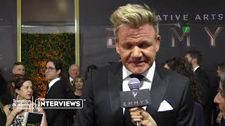 Emmy nominee Gordon Ramsay on working with kids on "MasterChef Junior" — 2017 Creative Arts Emmys