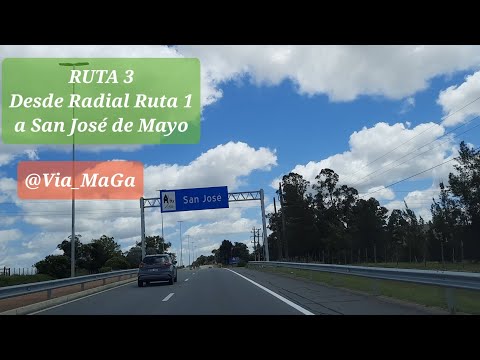 Trayecto Doble Vía de Ruta 3 desde Radial Ruta 1 a San José de Mayo, 🇺🇾🇺🇾🇺🇾