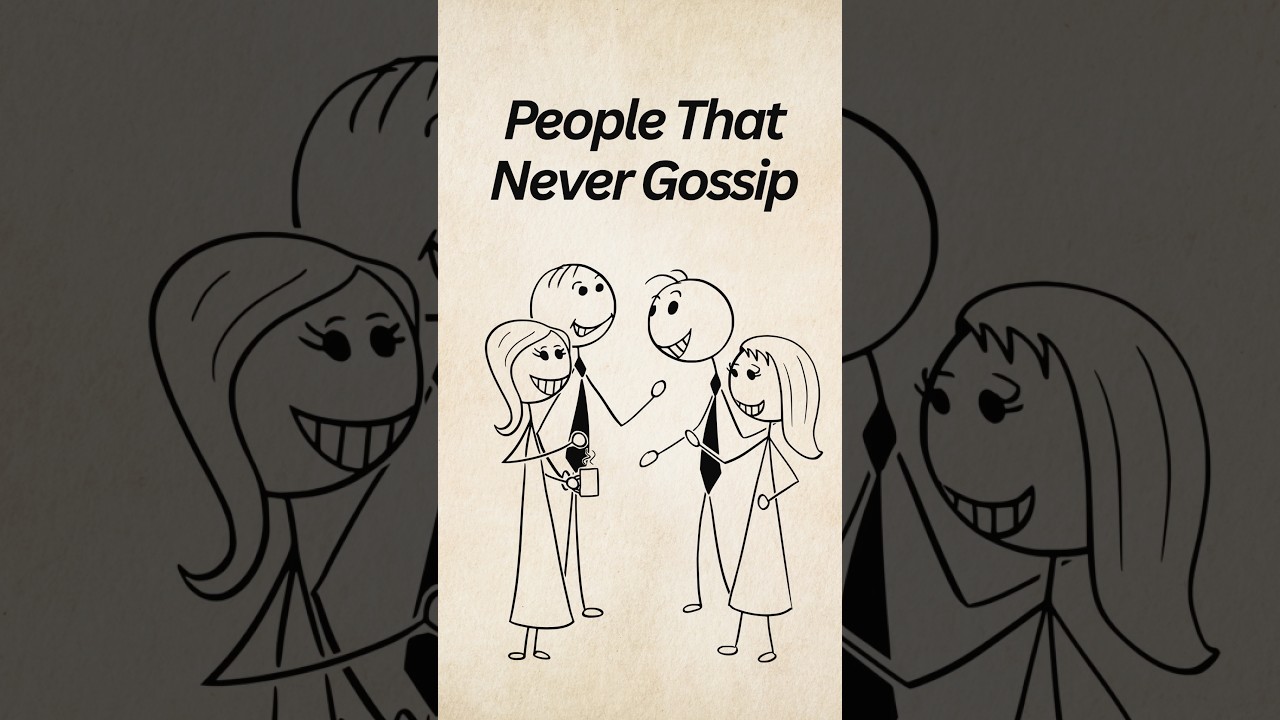 Why Some People Never Gossip