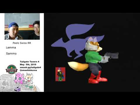 Lemma (Falco) vs Sammo (Fox) - Pools (Bo3) - Tailgate Tavern 4 SSBM
