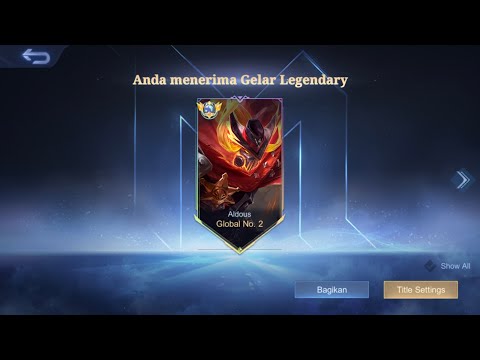 TOP GLOBAL ALDOUS TETAP SUPER ON FIRE!!! WALAUPUN KETEMU CONTERNYA