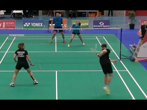 Final mixed doubles Belgian ch'ps 2019
