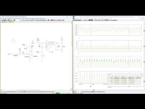 one transistor self-oscillation flyback converter in powersim