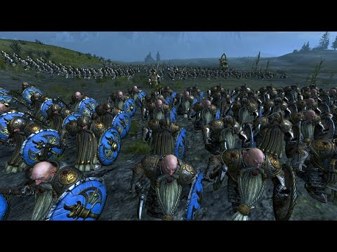 Total War Warhammer Live BattleCast #1: Dwarfs vs Vampire Counts - Khazukan Kazakit-ha