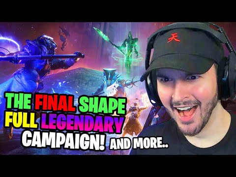 Destiny 2: THE FINAL SHAPE! - FULL Legendary Campaign Playthrough!
