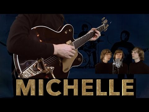 Michelle - The Beatles - Studio Cover Acoustic Guitar, Bass Drums and Vocals Video