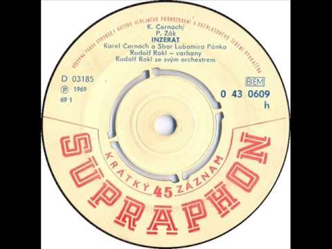 Karel Černoch - Inzerát [1969 Vinyl Records 45rpm]