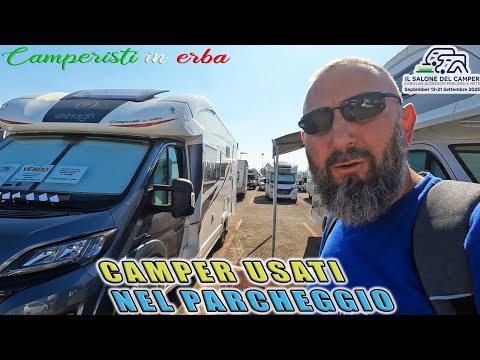 USED ​​in the forecourt at the 2025 Camper Show, many vehicles on display for all budgets.