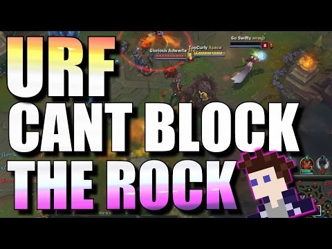 CANT BLOCK THE ROCK - URF in under 5 minutes [Highlights Montage]