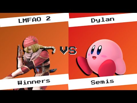 Casual Smash4 - Winners Semifinal: LMFAO 2 (Sheik) vs Dylan (Kirby)