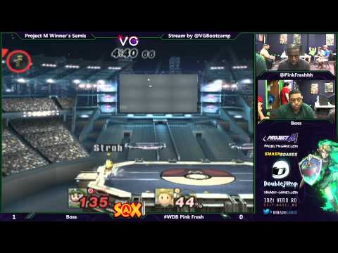 S@X Monthly 8/30 - Project M Winner's Semis - Pink Fresh vs Boss
