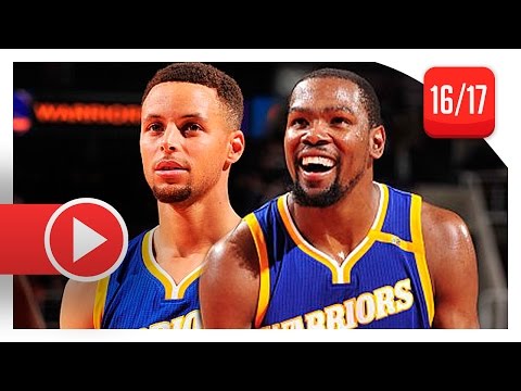 Kevin Durant & Stephen Curry Full Highlights vs Suns (2016.10.30) - Warriors Feed