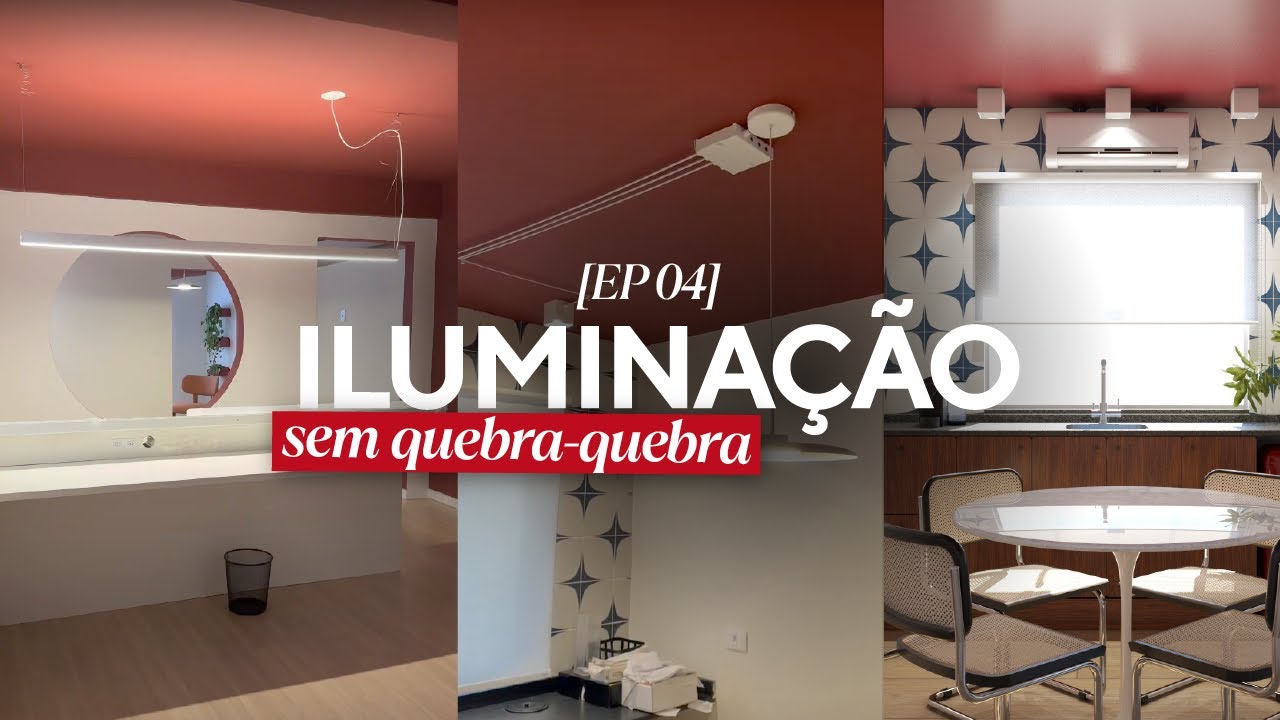 Como fazer iluminação sem forro de gesso: O NOSSO NOVO ESCRITÓRIO! EP04