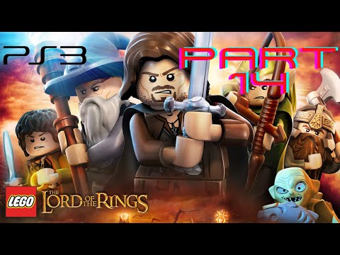 Lego The Lord of the Rings (PlayStation 3 Walkthrough) Level 14: Cirith Ungol| Road to 100%