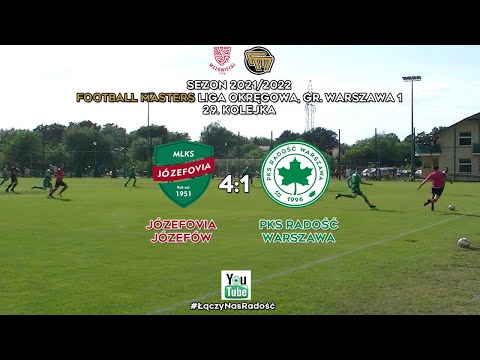 Sezon 21/22: Józefovia Józefów 4:1 PKS Radość