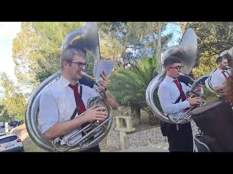 Banda Città di Specchia, marcia. Festa in collina della Mad di Fatima a Caprarica del Capo, 13.05.24