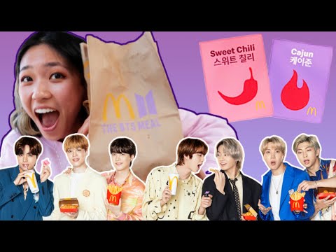 【レビュー】BTSの大ファンがマクドナルドのBTS限定セットを試食!どうだった?!