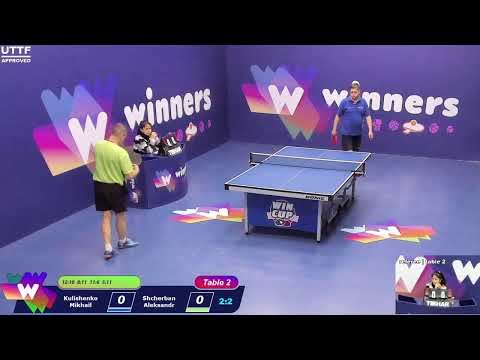WINners CUP table 2  02.01 Kulishenko Mikhail - Shcherban Aleksandr 12:30
