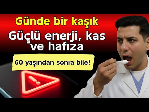 Günde Sadece 7 Gram Gençlik Gücü, Aktif Beyin ve 60 Yaş Sonrası Tam Bağımsızlık!