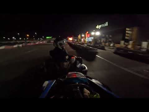 SWS Iron Kart. Sky Mall Karting stage 1. Night race p10-p10